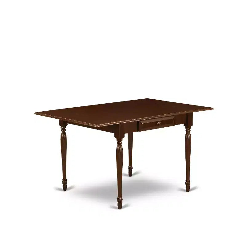 Mesa rectangular HomeStock de 36 x 54 con 2 hojas abatibles