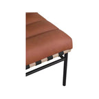 Meridian Furniture, Sillón decorativo de piel vegana Burke