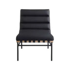 Meridian Furniture, Sillón decorativo de piel vegana Burke