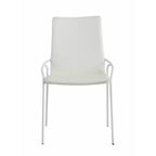 Chintaly Imports, Silla auxiliar tapizada blanca contemporánea