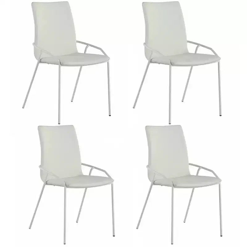 Chintaly Imports, Silla auxiliar tapizada blanca contemporánea