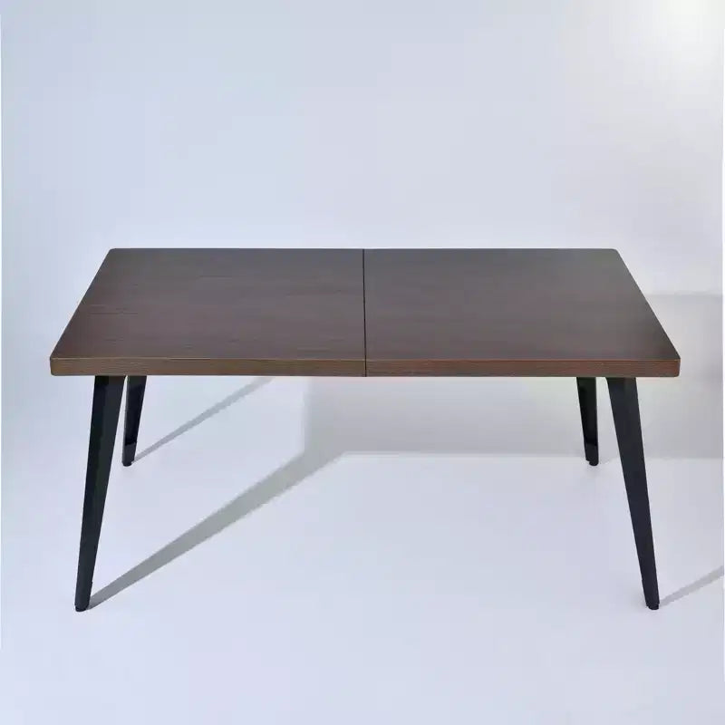Mesa de comedor Homy Casa Moderna Industrial, mesa rectangular de 62.9 para 4 personas, para cocina o comedor