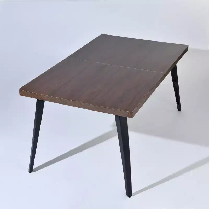 Mesa de comedor Homy Casa Moderna Industrial, mesa rectangular de 62.9 para 4 personas, para cocina o comedor