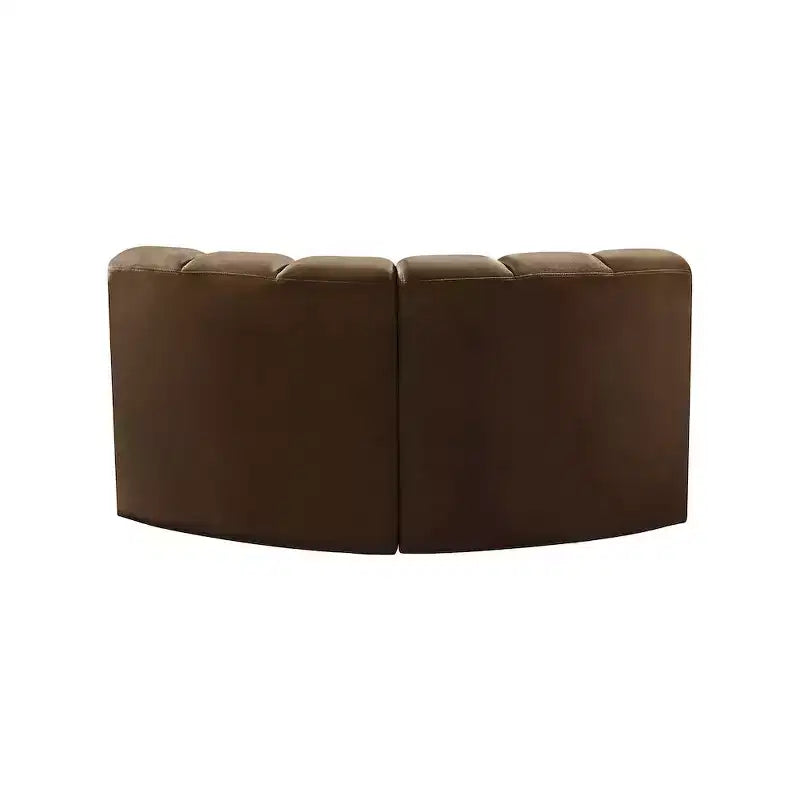 Meridian Furniture, Sofá Modular de Terciopelo Arc