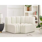 Meridian Furniture, Sofá Modular de Terciopelo Arc