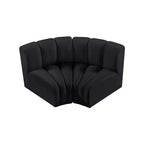 Meridian Furniture, Sofá Modular de Terciopelo Arc