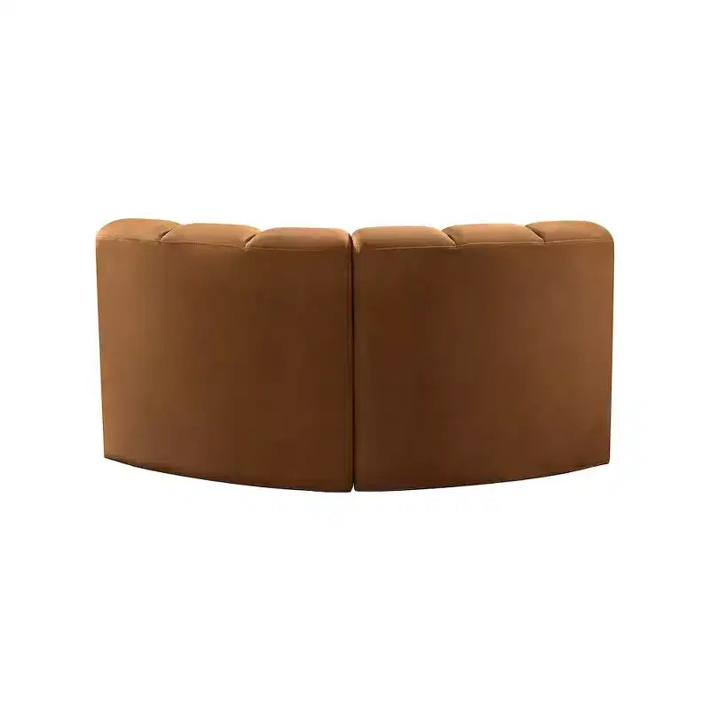 Meridian Furniture, Sofá Modular de Terciopelo Arc