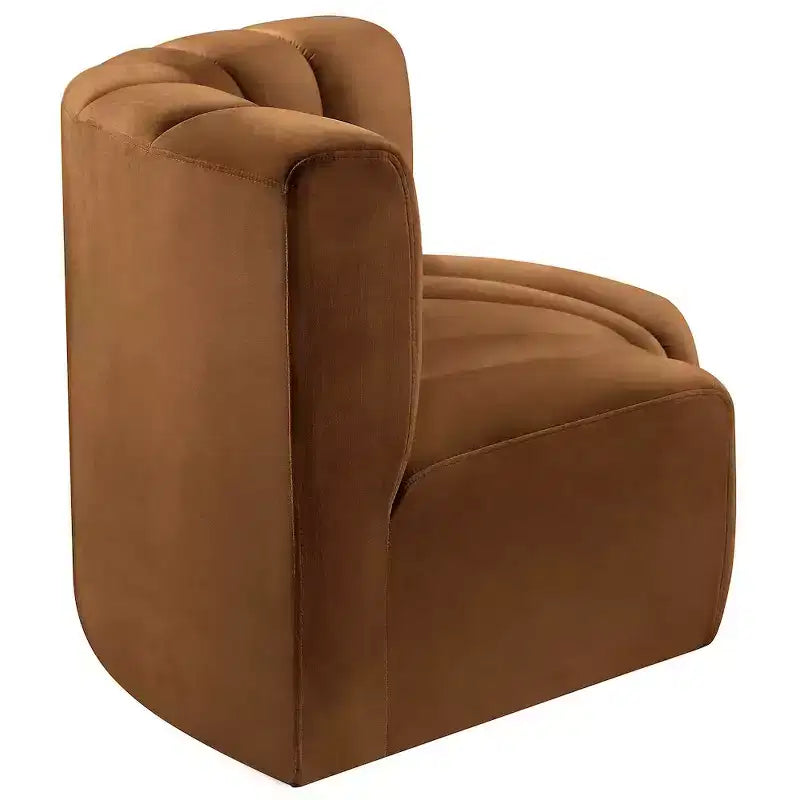 Meridian Furniture, Sofá Modular de Terciopelo Arc