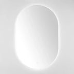 Espejo ovalado LED Jax 24 de aluminio - LMR1007 - Blanco - Safavieh