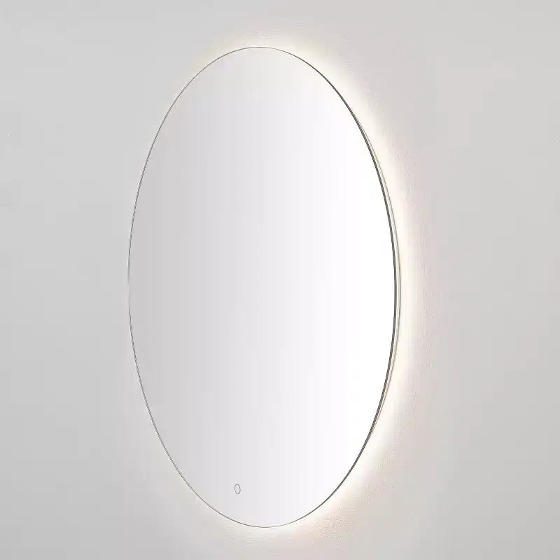 Espejo redondo LED de aluminio Ashden 36 - LMR1004 - Plateado - Safavieh