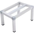 Aluminum Dunnage Rack Weight Capacity Off-Floor Storage Shelf for Grocery Stores & Kitchens