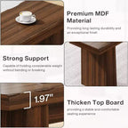 Lantine Banco de Entrada de Madera, Banco de Mesa de Comedor de Madera de 120 cm con Estructura Robusta para Cocina, Dormitorio, Sala de Estar, Pasillo, Fácil Montaje,