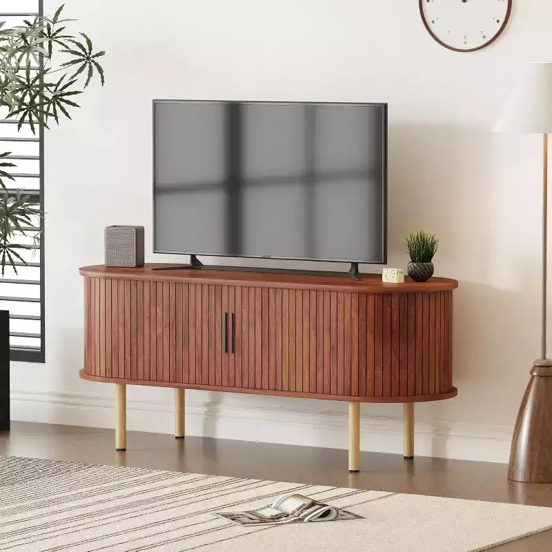 Mueble para TV de 65 pulgadas, Mueble de TV con almacenamiento, Centro de entretenimiento moderno para sala de estar, pasillo, dormitorio