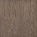 Mesita auxiliar HomeStock Belmont con diseño de estante abierto moderno de mediados de siglo, tapa de MDF chapado y patas de madera de caucho para sala de estar u oficina