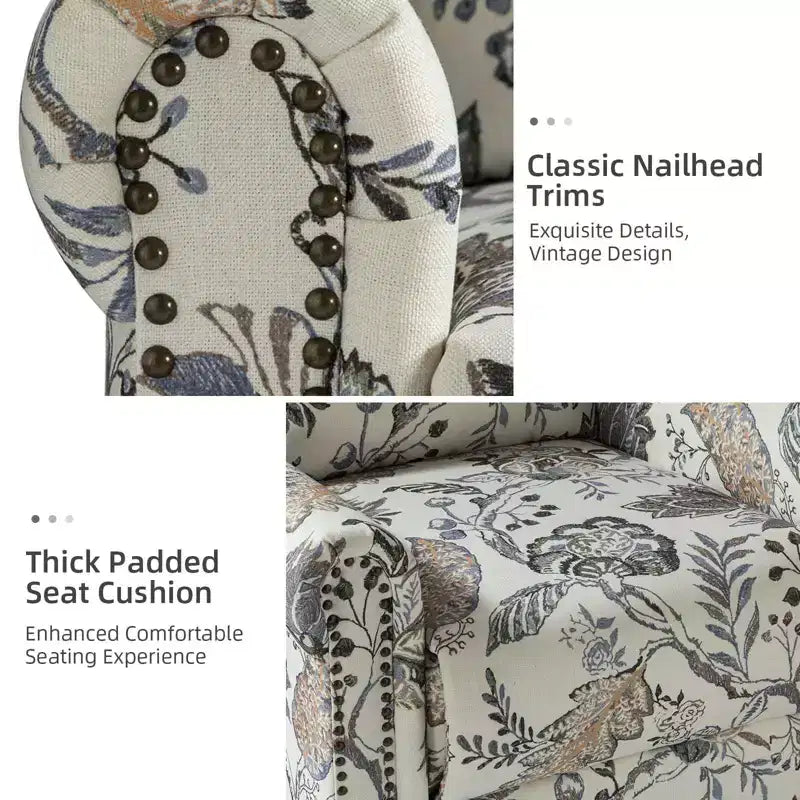 Sillón reclinable giratorio manual Helmut|HULALA HOME