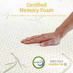 Colchón SUGIFT 10 de espuma viscoelástica en gel, firmeza media, refrescante