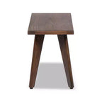 Banco de madera maciza de roble rojo Jennifer Taylor Home Capri 35.5