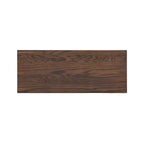 Banco de madera maciza de roble rojo Jennifer Taylor Home Capri 35.5