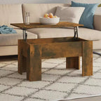 Mesa de centro Roble Ahumado Madera Técnica Mediana