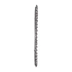 Espejo de pared redondo moderno con marco de metal decorativo - Espejo decorativo de vidrio para el hogar, la oficina, el dormitorio, la sala de estar - Acabado metálico - 29 Plata