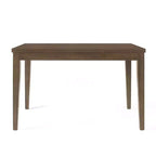 Mesa de comedor de altura de mostrador vintage Okak de 59.1 pulgadas con patas de madera, mesa de cocina con tablero grueso, mesa de centro para sala de estar, comedor