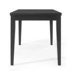 Mesa de comedor de altura de mostrador vintage Okak de 59.1 pulgadas con patas de madera, mesa de cocina con tablero grueso, mesa de centro para sala de estar, comedor