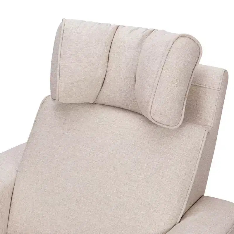Sillón reclinable y planeador giratorio de lujo con calefacción y masaje Willa de Namesake