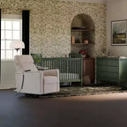 Sillón reclinable y planeador giratorio de lujo con calefacción y masaje Willa de Namesake