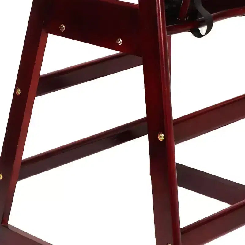 Sillas de comedor Whisen, silla elevadora para bebés, trona para bebés, doble madera maciza, fácil de limpiar