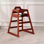 Sillas de comedor Whisen, silla elevadora para bebés, trona para bebés, doble madera maciza, fácil de limpiar