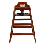Sillas de comedor Whisen, silla elevadora para bebés, trona para bebés, doble madera maciza, fácil de limpiar