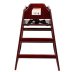 Sillas de comedor Whisen, silla elevadora para bebés, trona para bebés, doble madera maciza, fácil de limpiar
