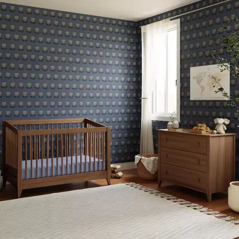 Cuna convertible 4 en 1 Babyletto Sprout con kit de conversión a cama infantil