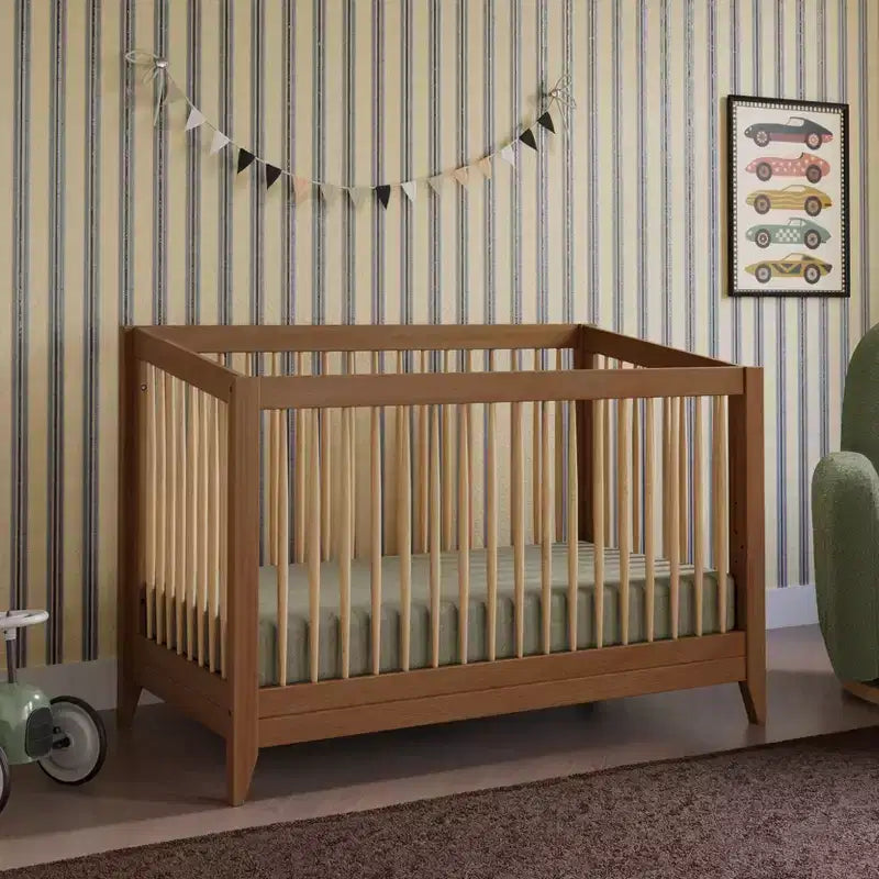 Cuna convertible 4 en 1 Babyletto Sprout con kit de conversión a cama infantil