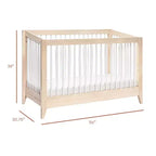 Cuna convertible 4 en 1 Babyletto Sprout con kit de conversión a cama infantil