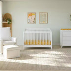 Cuna convertible 4 en 1 Babyletto Sprout con kit de conversión a cama infantil
