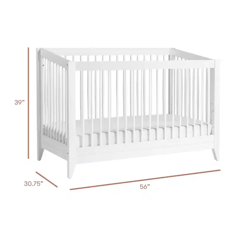 Cuna convertible 4 en 1 Babyletto Sprout con kit de conversión a cama infantil