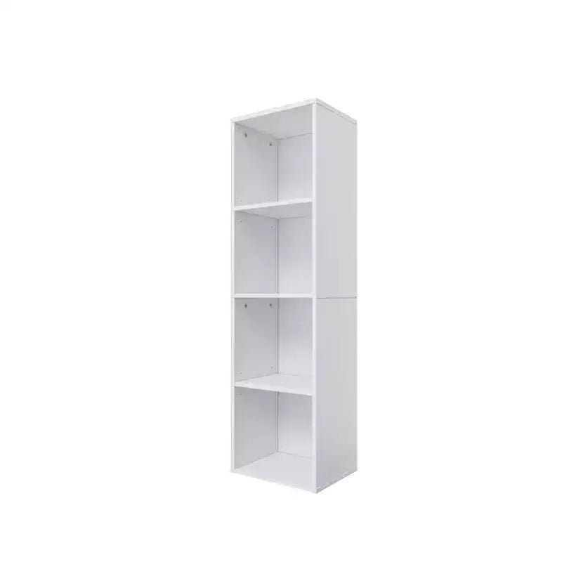 Homez Estantería Etagere Alta de Madera de 41.93 pulgadas con 4 estantes ajustables