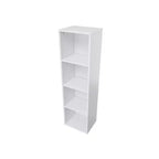 Homez Estantería Etagere Alta de Madera de 41.93 pulgadas con 4 estantes ajustables