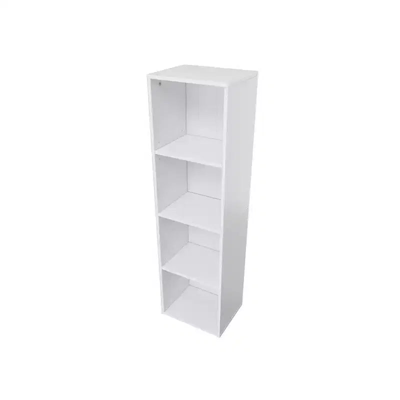 Homez Estantería Etagere Alta de Madera de 41.93 pulgadas con 4 estantes ajustables