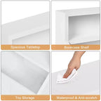 Estantería Infantil, Armario Organizador con Dispositivo Antivuelco, Caja Organizadora Impermeable para Niños Pequeños para Guardería, Sala de Juegos, Dormitorio, Pasillo