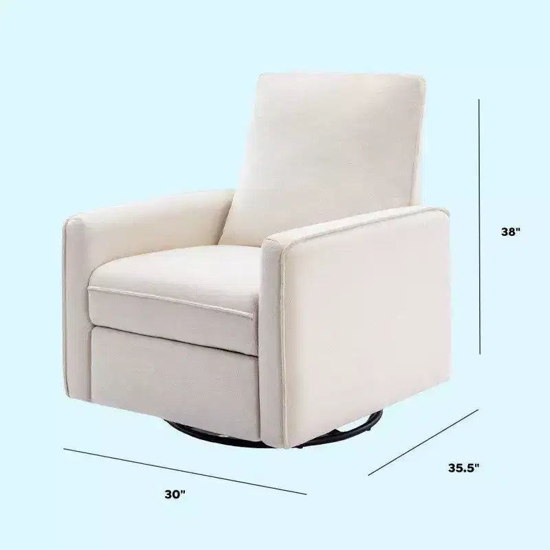 Sillón reclinable y mecedora giratoria Penny de daVinci