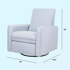 Sillón reclinable y mecedora giratoria Penny de daVinci