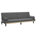 vidaXL Sofá Cama con Reposabrazos Sofá Sillón Reclinable Tumbona Tela