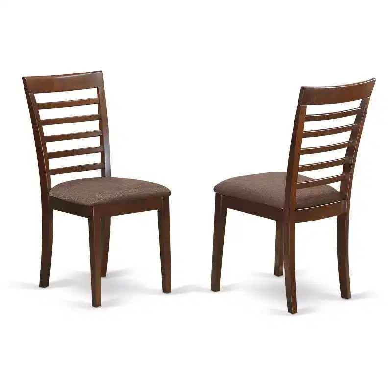 Juego de mesa redonda de cocina con 4 sillas - Mesa de comedor moderna y juego de comedor de madera