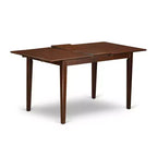 Juego de comedor rústico francés - Mesa rectangular de 3 piezas y 2 sillas - Mesa de 48/60 con extensión de mariposa