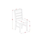 Juego de mesa de cocina gótico - Mesa de comedor redonda y sillas - Juego de comedor de 5 piezas - Acabado en negro