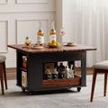 Bestier 27.6'' Modern Coffee Table, Multi-Functional Side Table with Foldable Top, Casters, Drawer, Open Shelf, Hidden Compartment storage