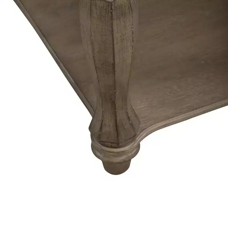 Liberty Furniture, Mesa auxiliar Magnolia Manor en bisque desgastado