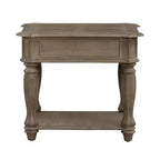Liberty Furniture, Mesa auxiliar Magnolia Manor en bisque desgastado